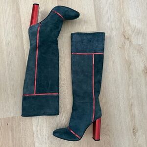 Kalliste Suede Knee High Boots